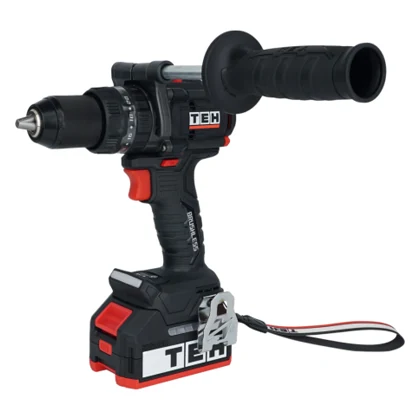 Ударная аккумуляторная дрель-шуруповёрт TEH TDBL1520-1B 20 В